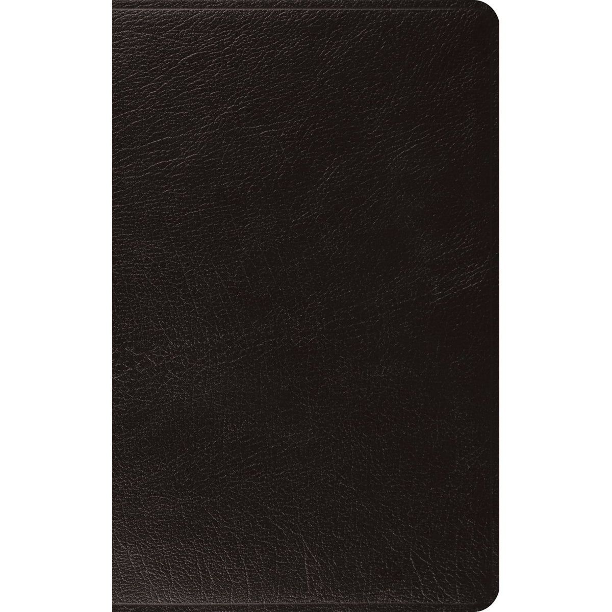 ESV Black Genuine Leather Thinline Bible Large Print