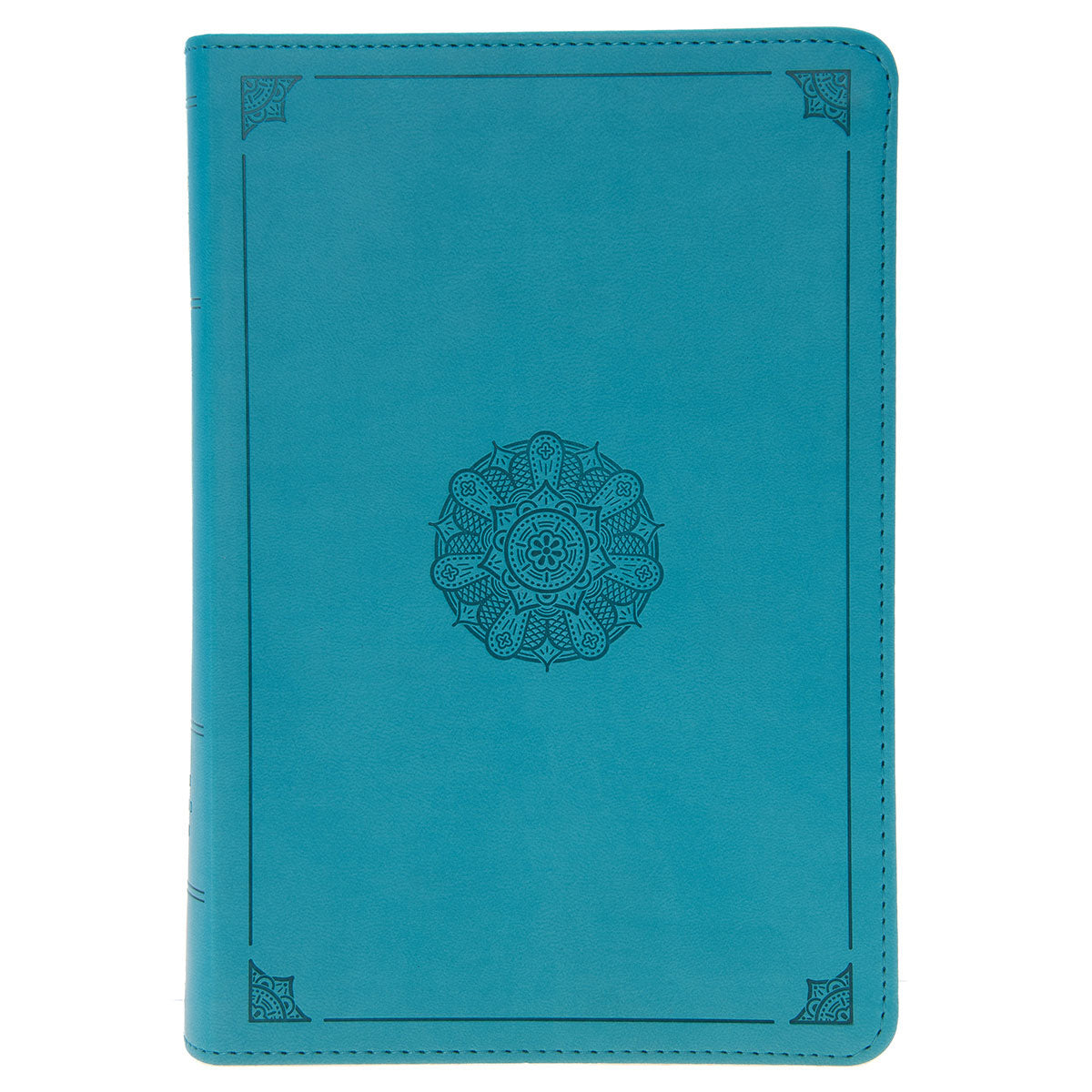 ESV Study Bible Personal Size Turquoise / Emblem (Imitation Leather)