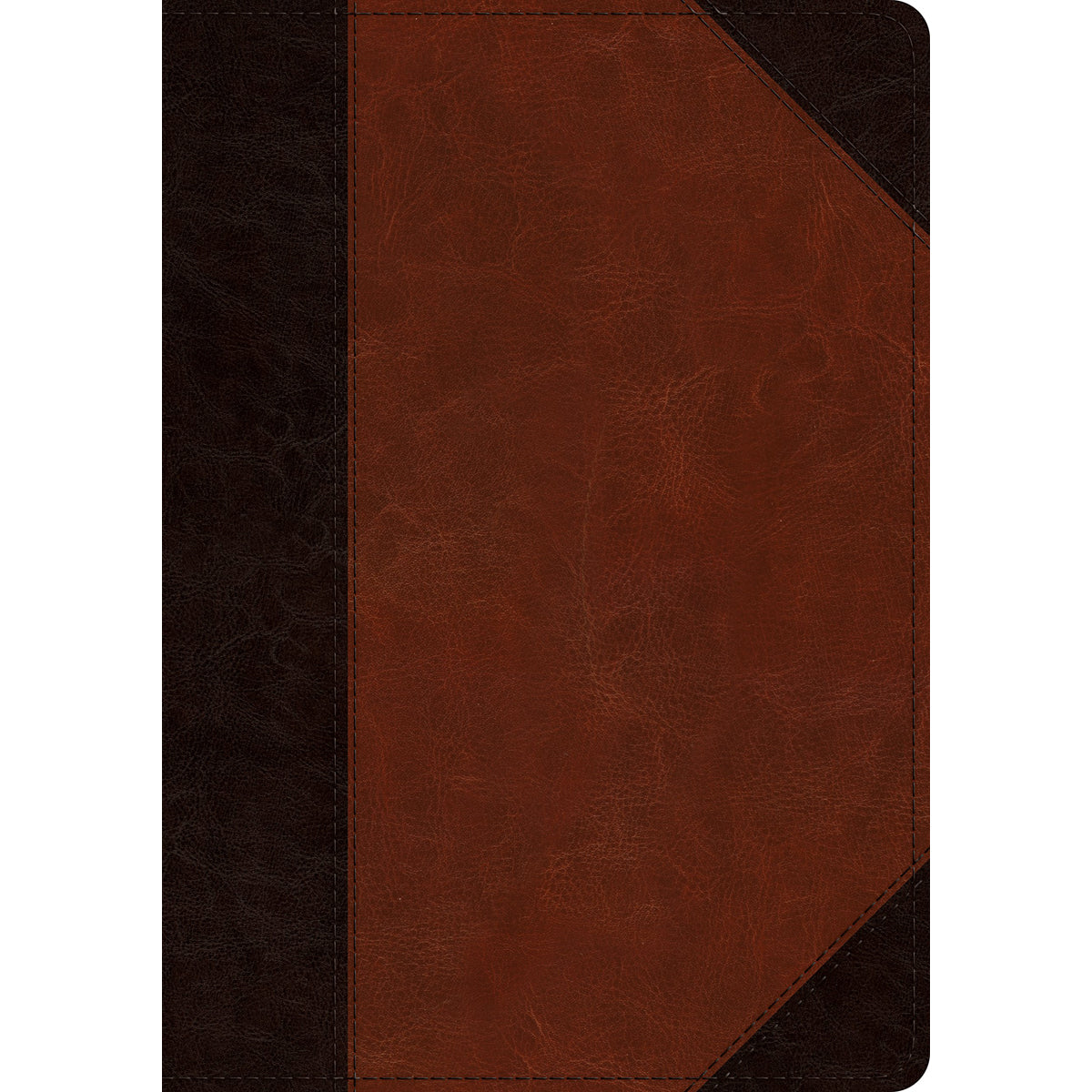 ESV Large Print Wide Margin Bible Brown / Cordovan (Imitation Leather)