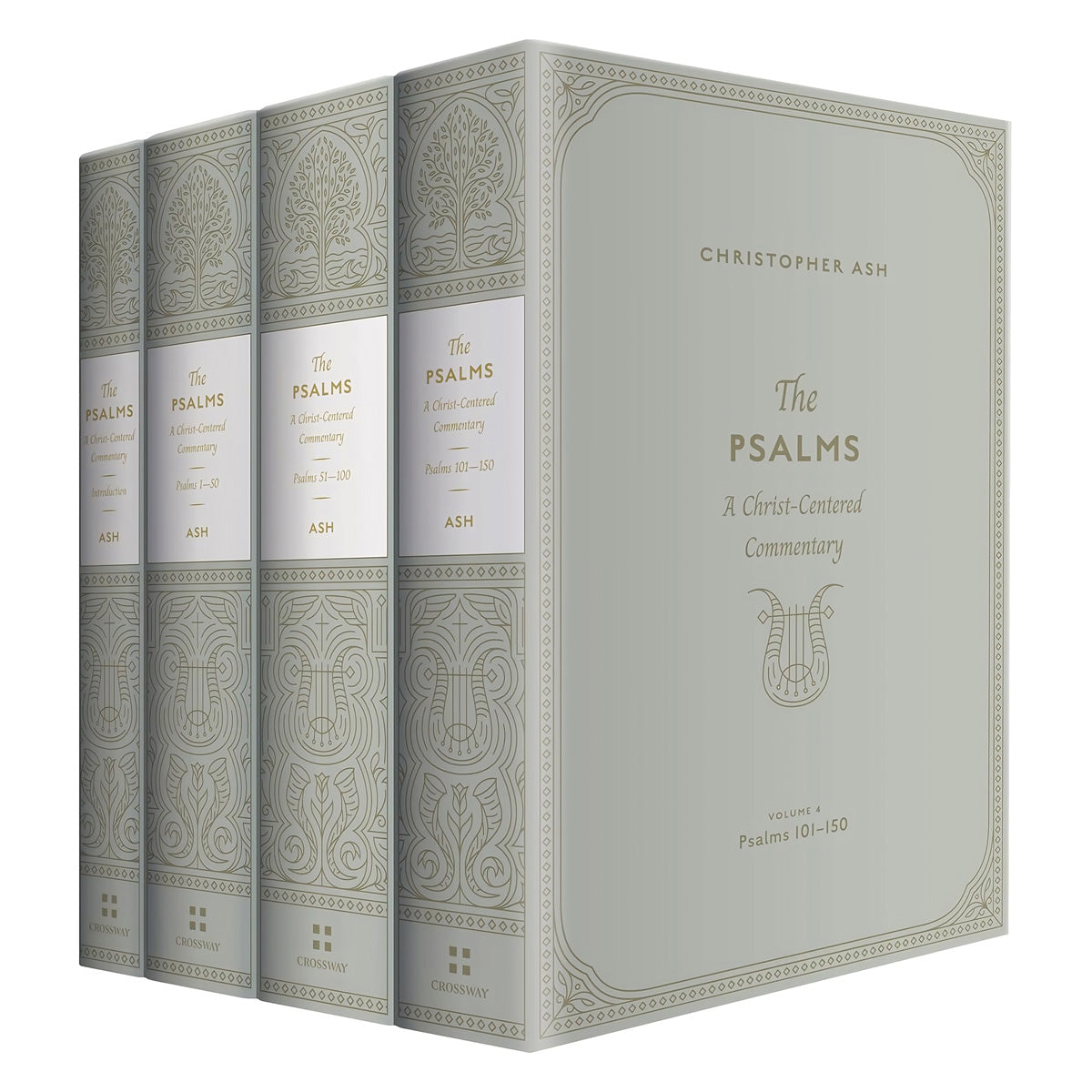 The Psalms 4-Volume Set - A Christ-Centered Commentary (Hardcover)