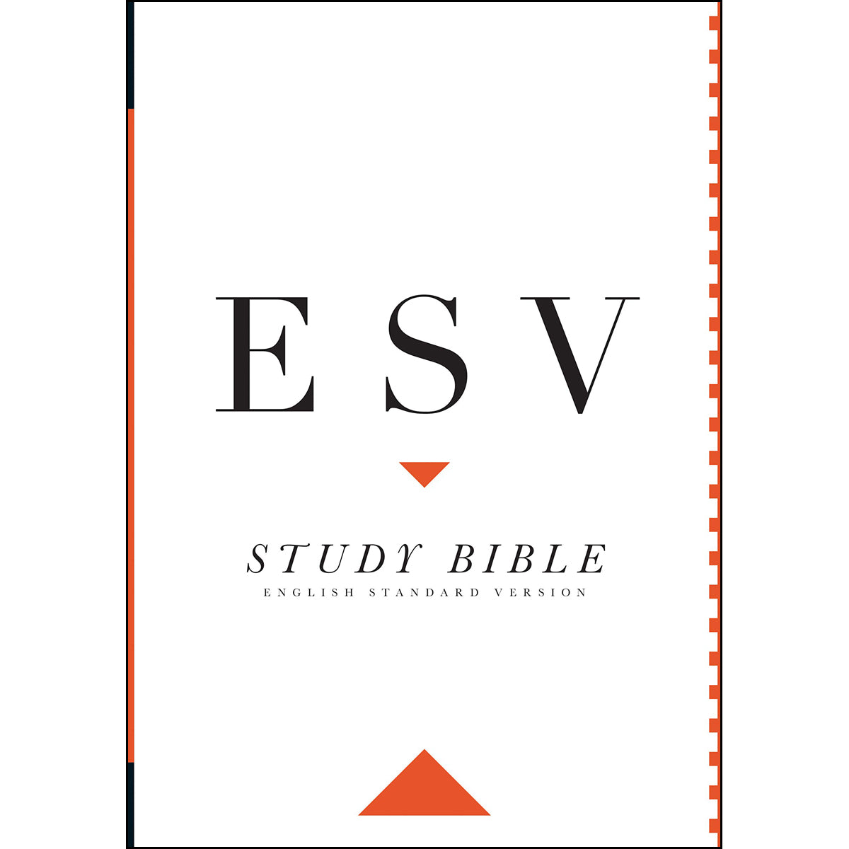 ESV Study Bible Large Print Indexed (Hardcover)