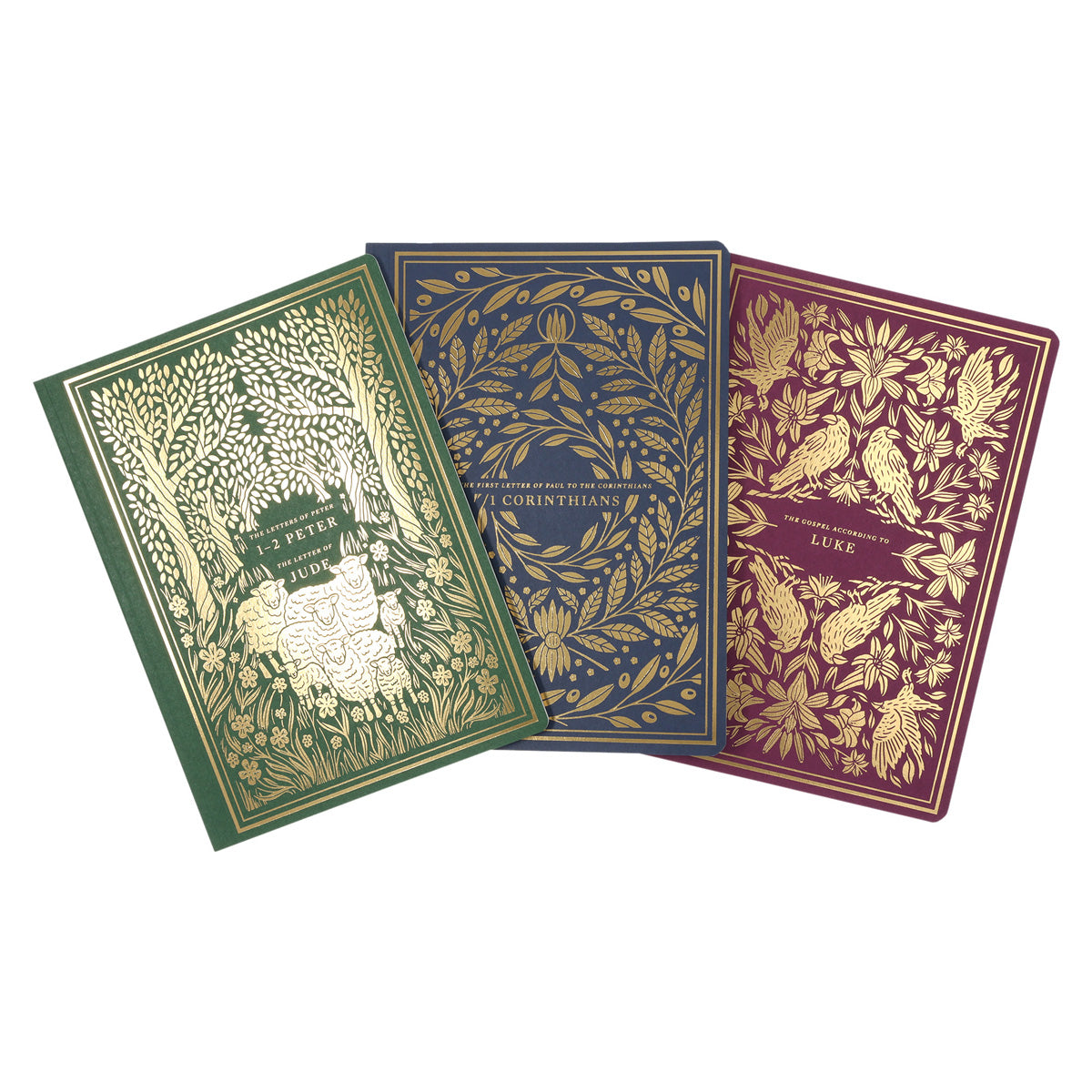 ESV Paperback Illuminated Scripture Journal New Testament Set