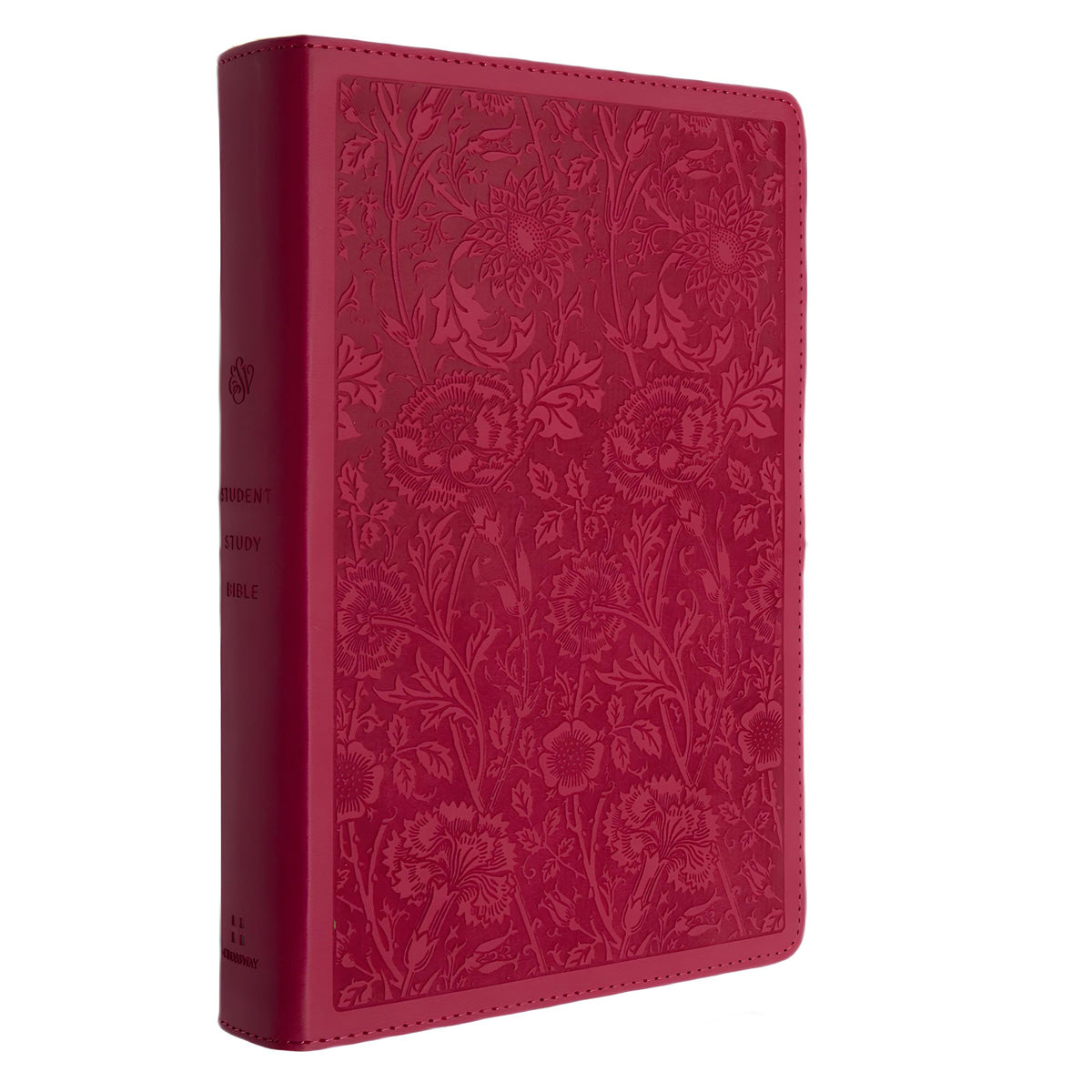 ESV Berry Floral Design Imitation Leather Student Study Bible