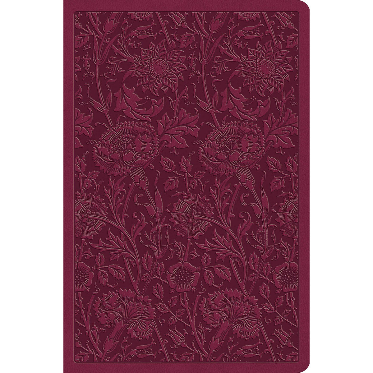 ESV Value Compact Bible Raspberry, Floral Design (Imitation Leather)