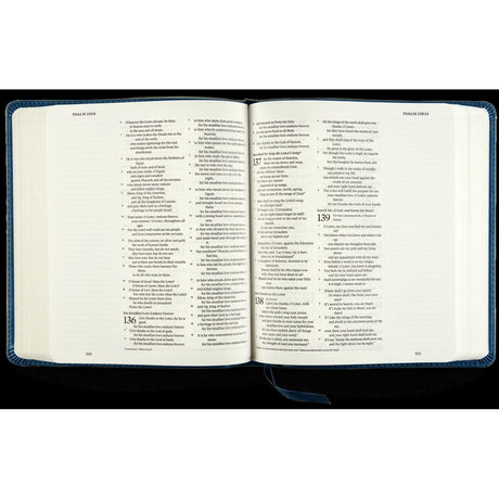 ESV Journaling Bible Fleur-De-Lis Design Deep Teal (Imitation Leather)