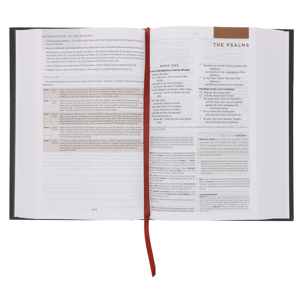 ESV Flowers Design Hardcover Student Study Bible