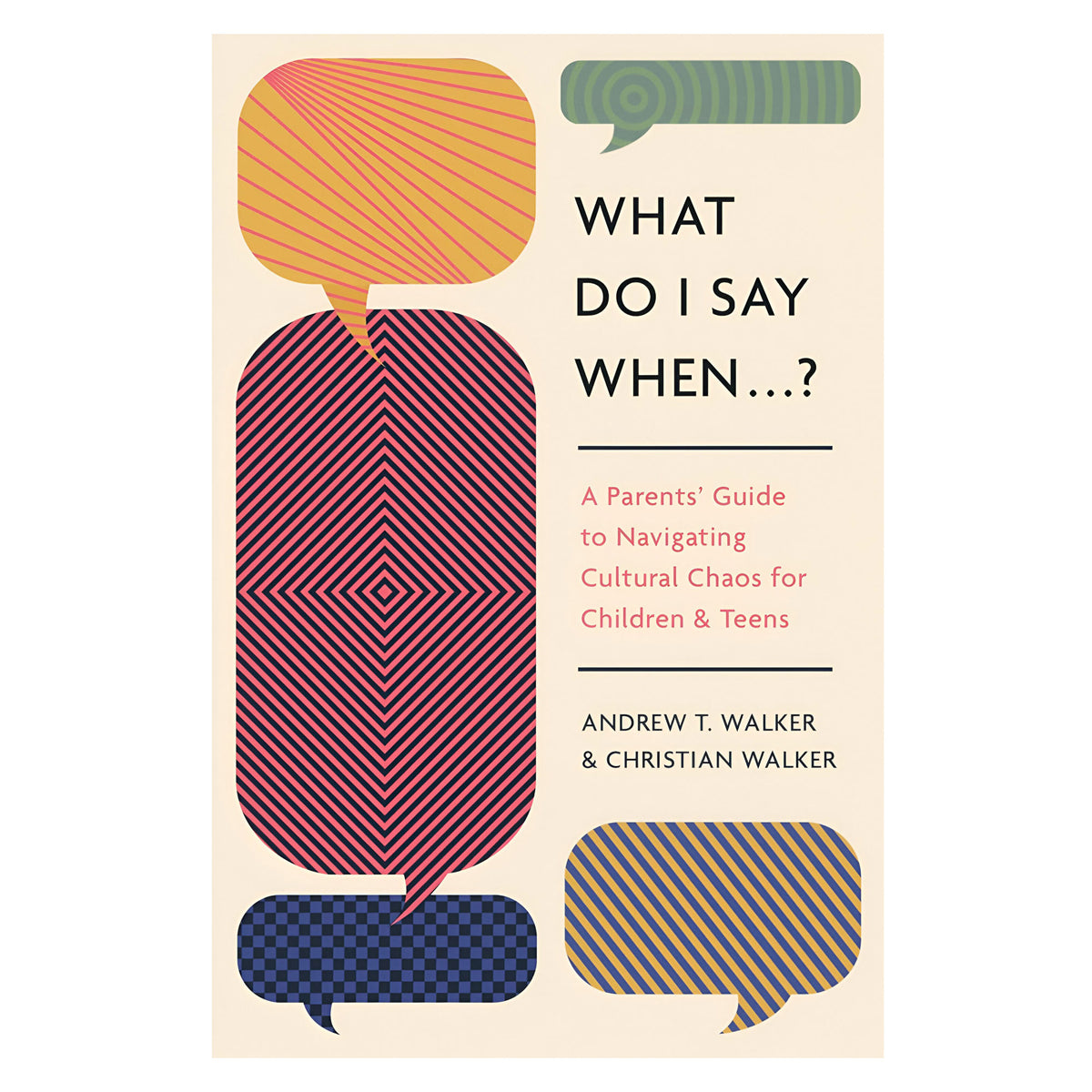 What Do I Say When …. ?: A Parents' Guide to Navigating Cultural Chaos PB