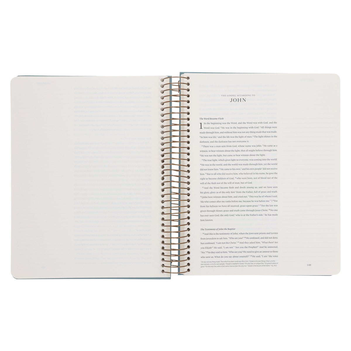 ESV Hardcover Five-Volume Set Spiral-Bound Journaling Bible
