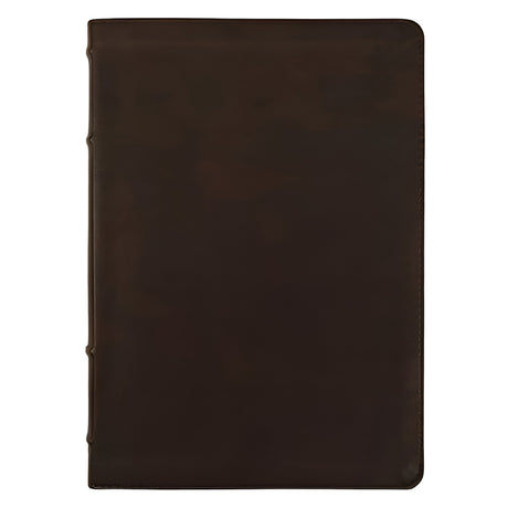 ESV Imitation Leather TruTone Deep Brown Study Bible Large Print