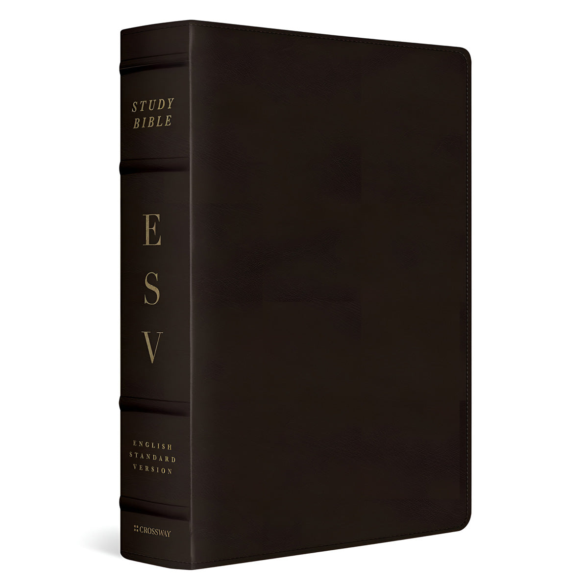 ESV Imitation Leather TruTone Deep Brown Study Bible Large Print