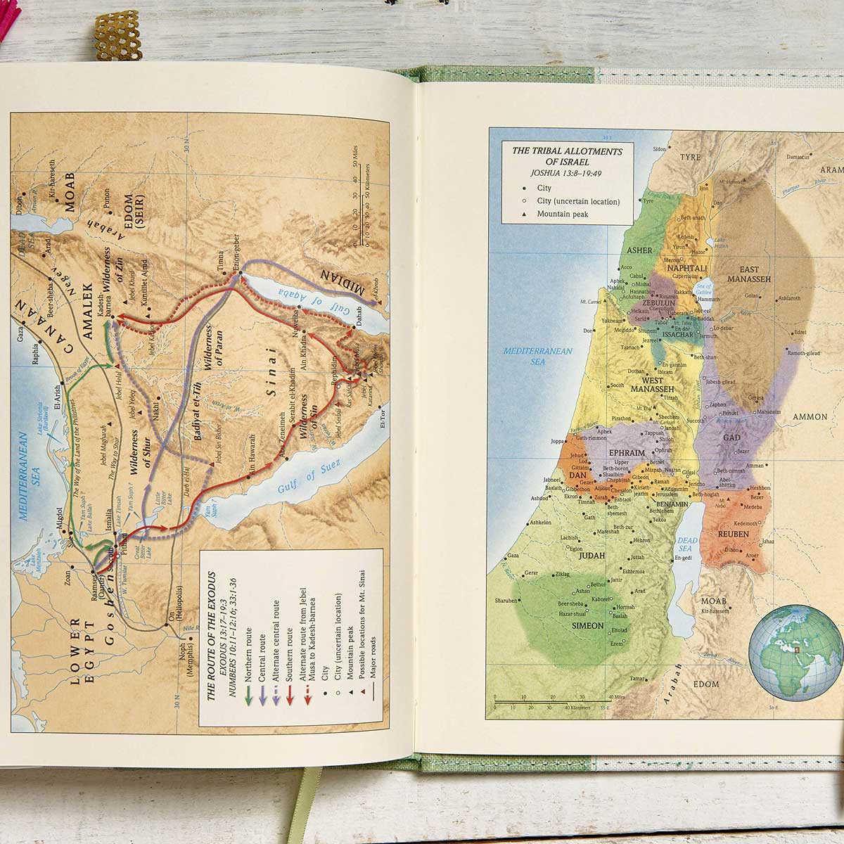 CSB Notetaking Bible Sage Cloth Over Board (Hardcover)