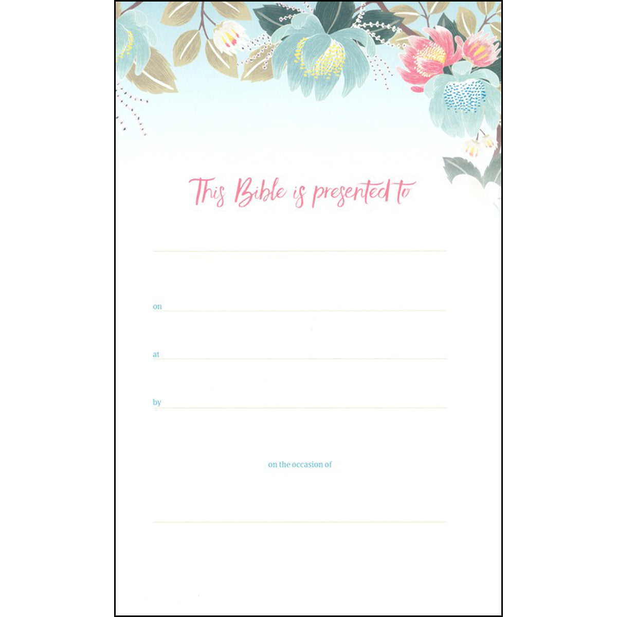 CSB Study Bible For Women Indexed Teal Flowers (Imitation Leather)