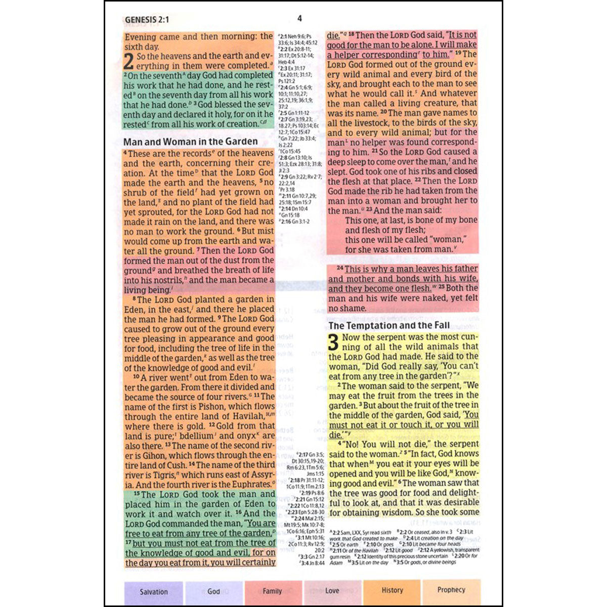 CSB Rainbow Study Bible Black Tan (Imitation Leather)