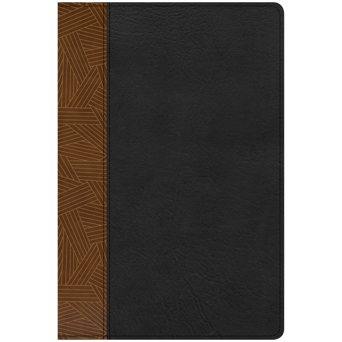 CSB Rainbow Study Bible Indexed Black Tan (Imitation Leather)