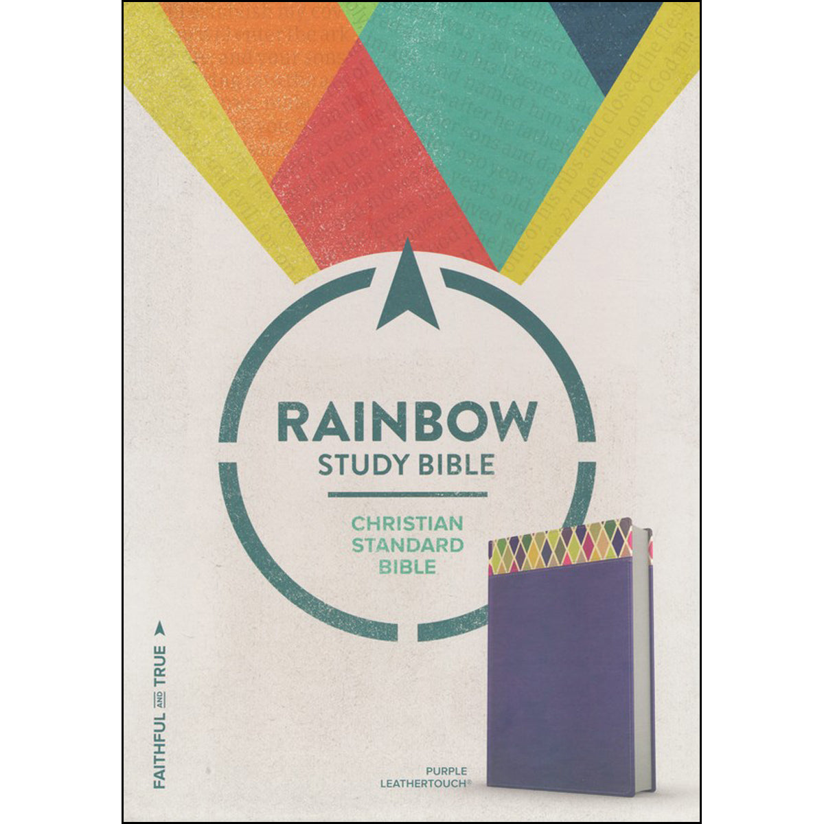 CSB Rainbow Study Bible Purple (Imitation Leather)