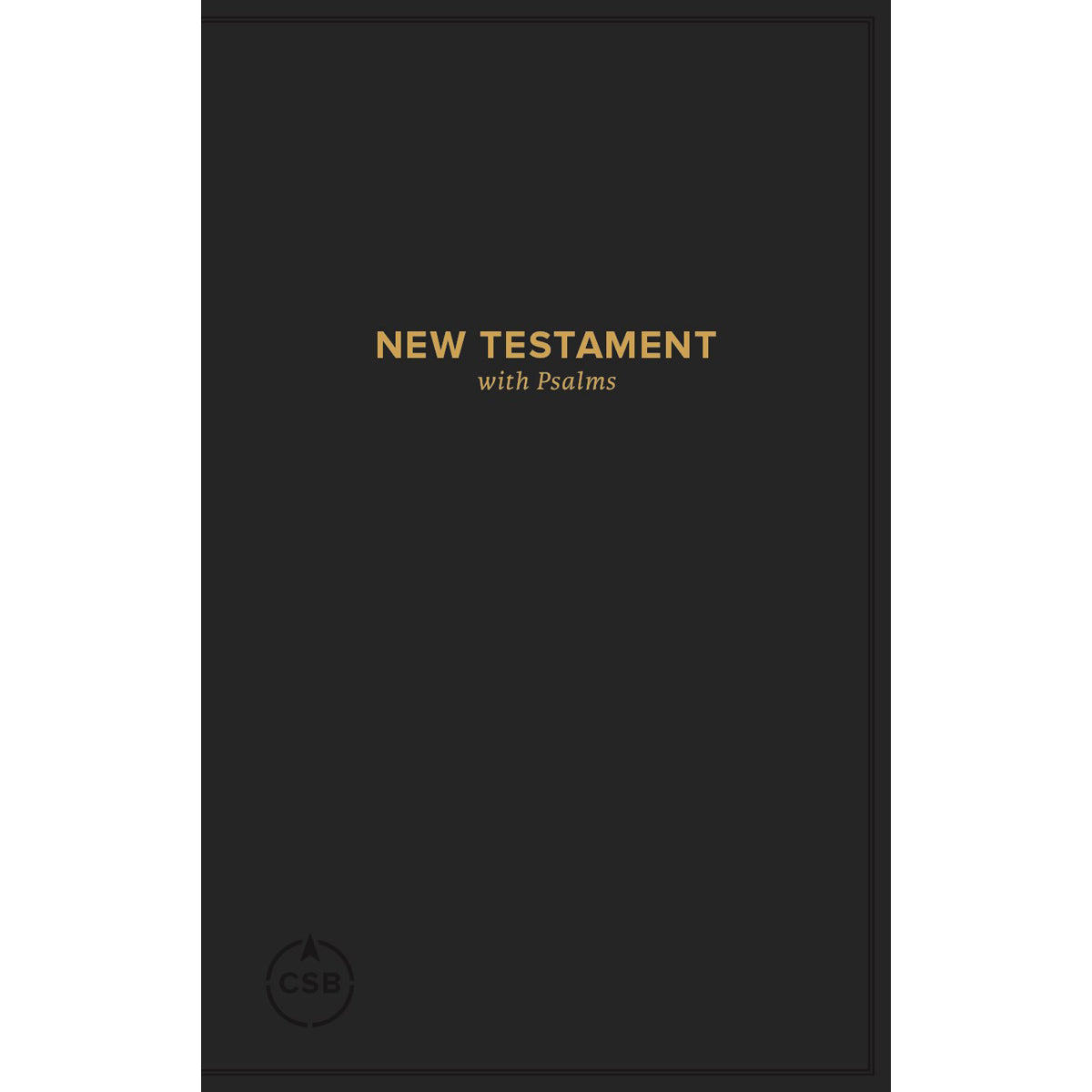 CSB Pocket New Testament With Psalms Black (Paperback)