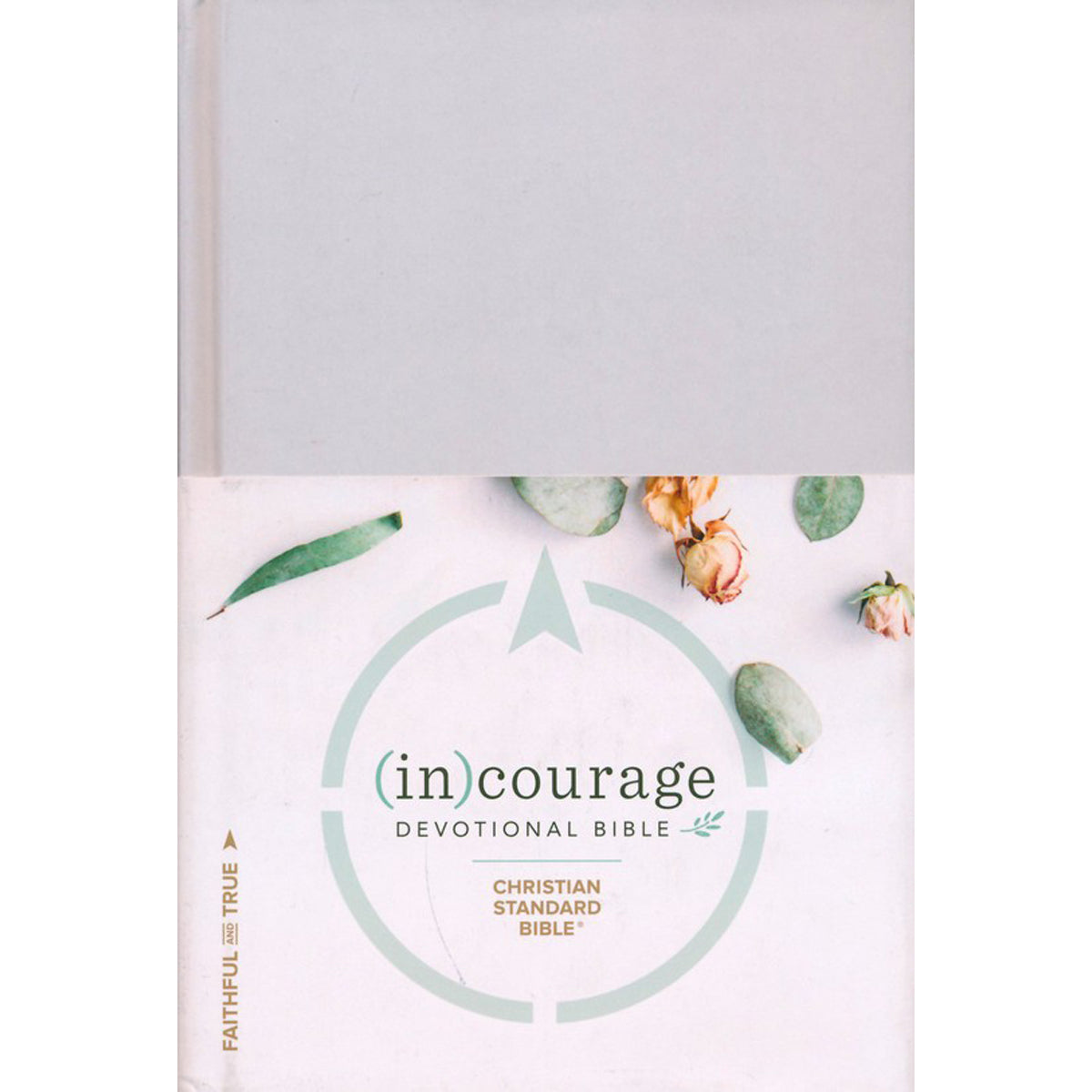 CSB (In)Courage Devotional Bible Gray (Hardcover)