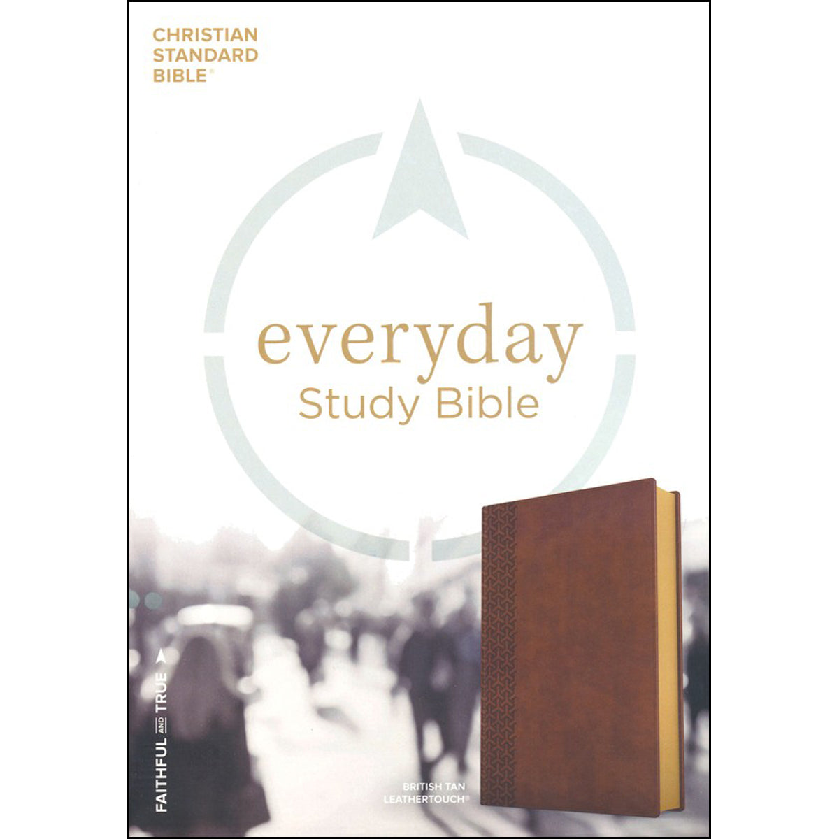 CSB Everyday Study Bible British Tan (Imitation Leather)