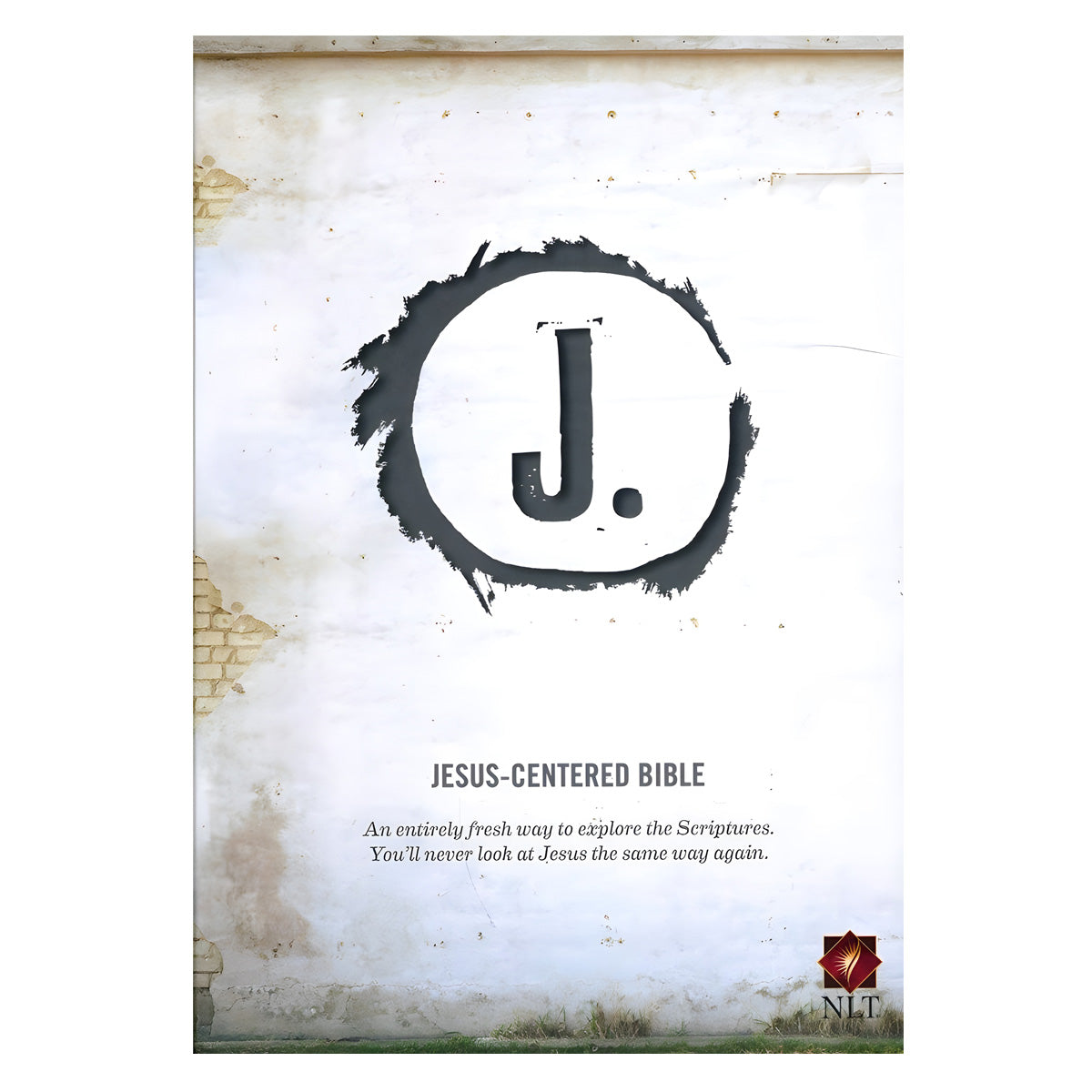 NLT Charcoal Imitation Leather Jesus-Centered Bible