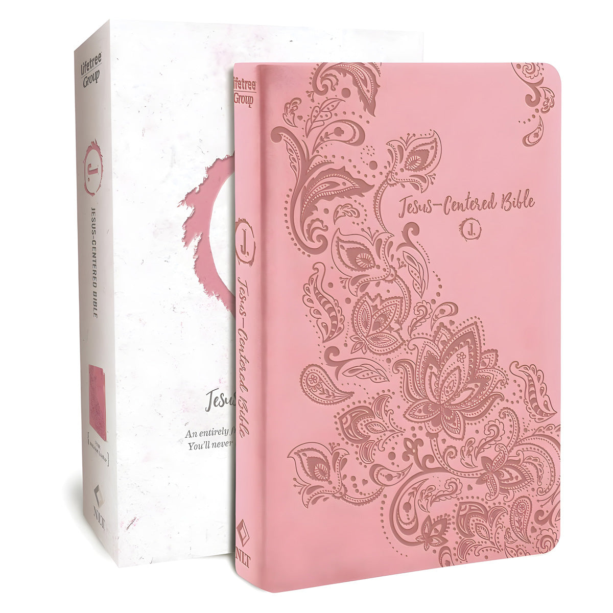 NLT Pink Imitation Leather Jesus-Centered Bible