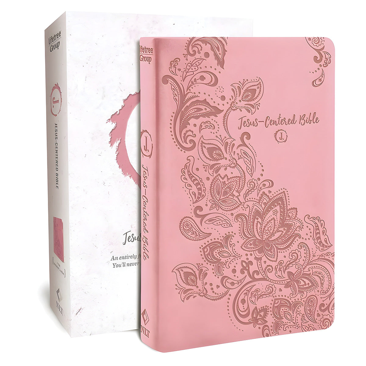 NLT Pink Imitation Leather Jesus-Centered Bible