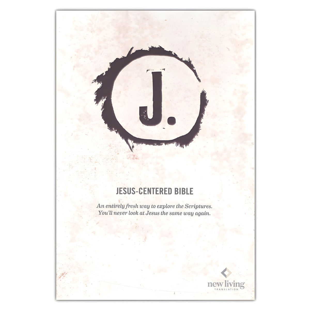 NLT Dark Brown Imitation Leather Jesus-Centered Bible