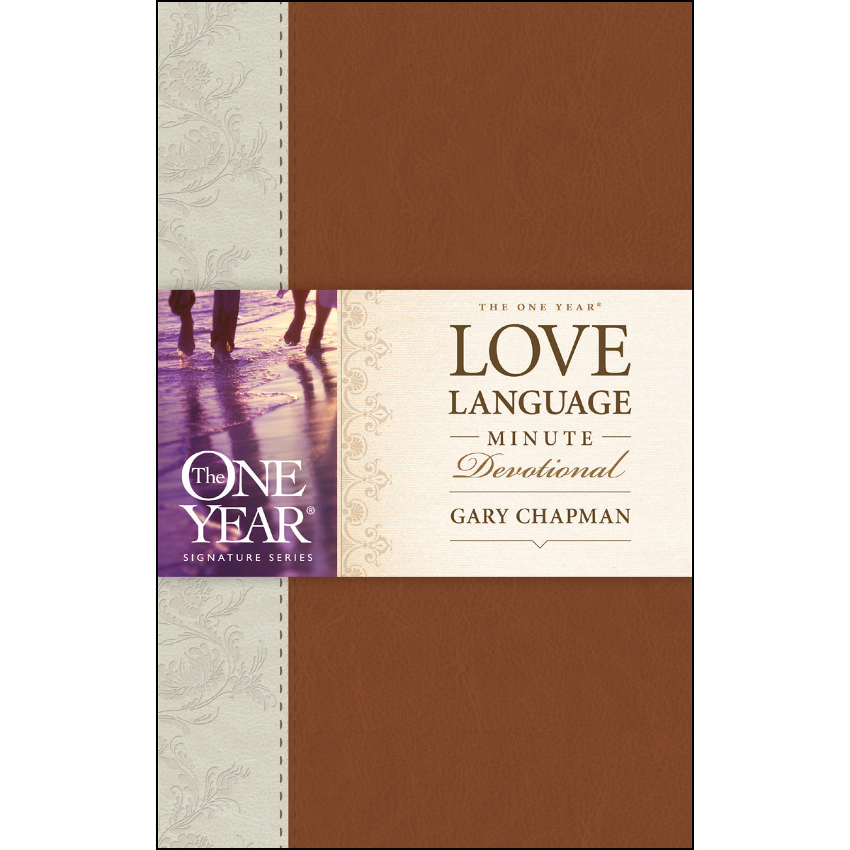 The One Year Love Language Minute Devotional Brown (Imitation Leather)
