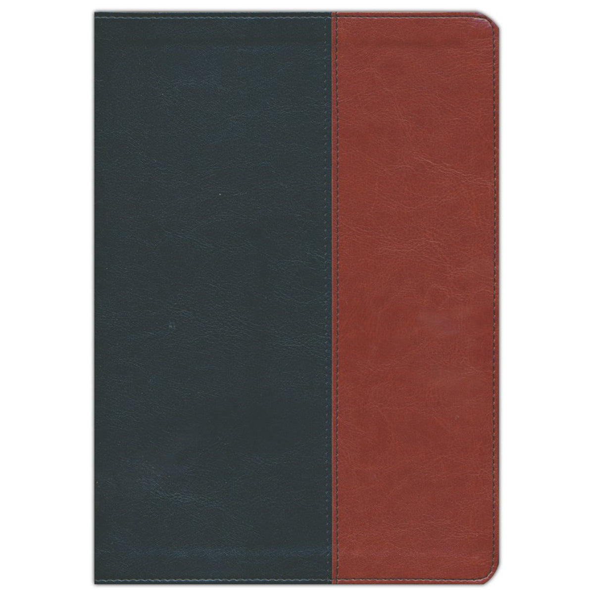 NIV Every Man's Bible Large Print Black / Tan (Imitation Leather)