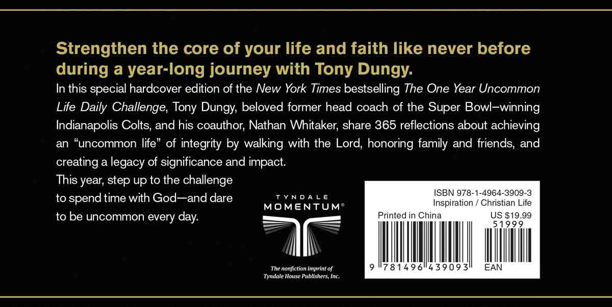 The One Year Uncommon Life Daily Challenge (Hardcover)