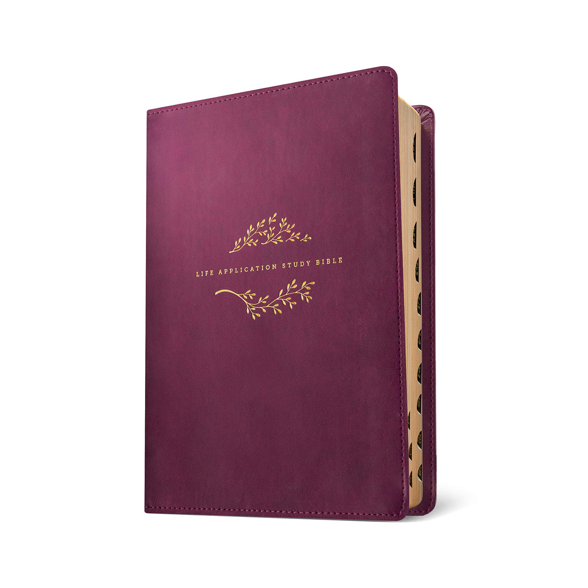 KJV Life Application Study Bible, 3rd Ed, Large Print, Red Letter, Indx, Purple (Imitation Leather)