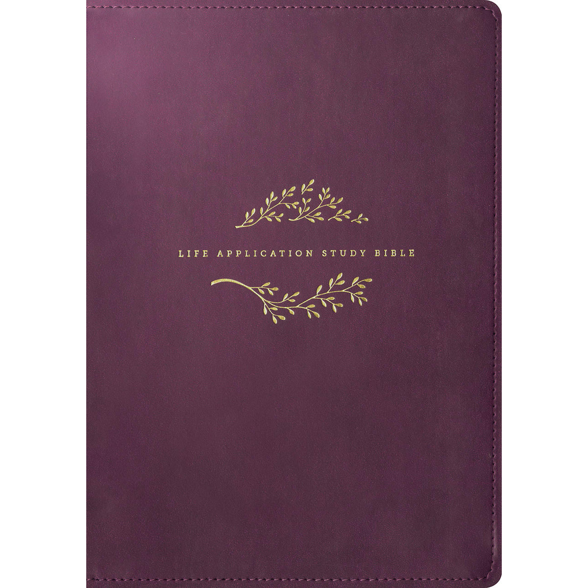 KJV Life Application Study Bible, 3rd Ed, Large Print, Red Letter, Indx, Purple (Imitation Leather)