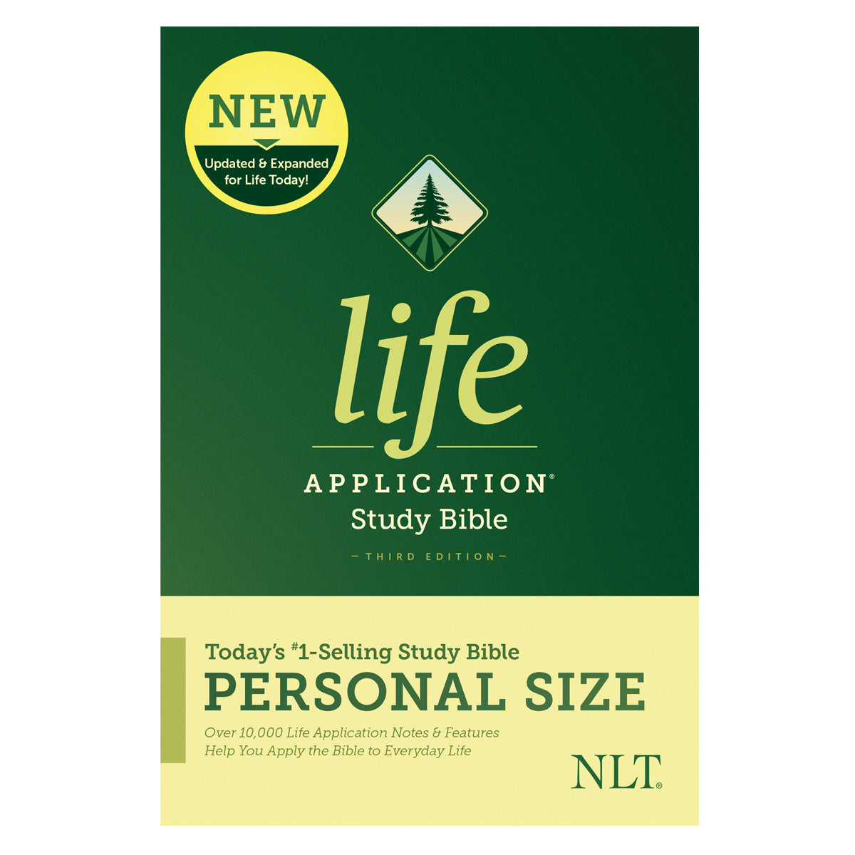 NLT Life Application Study Bible 3rd Edition Personal Size (Hardcover)