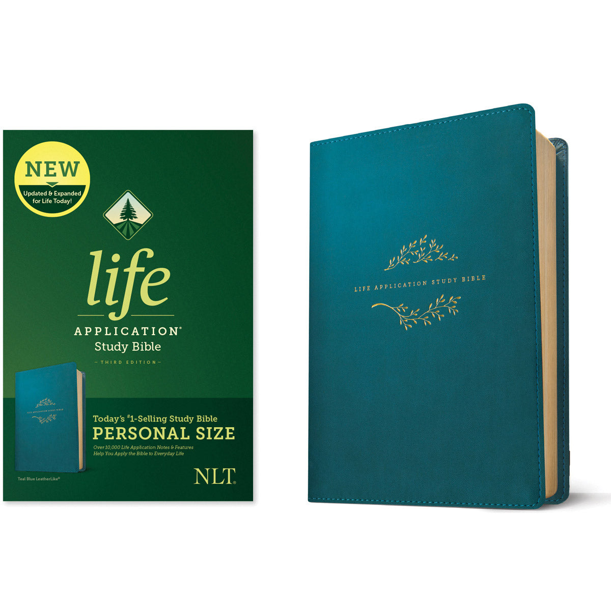 NLT Life Application Study Bible 3rd Edition P / Size Blue (Imitation Leather)