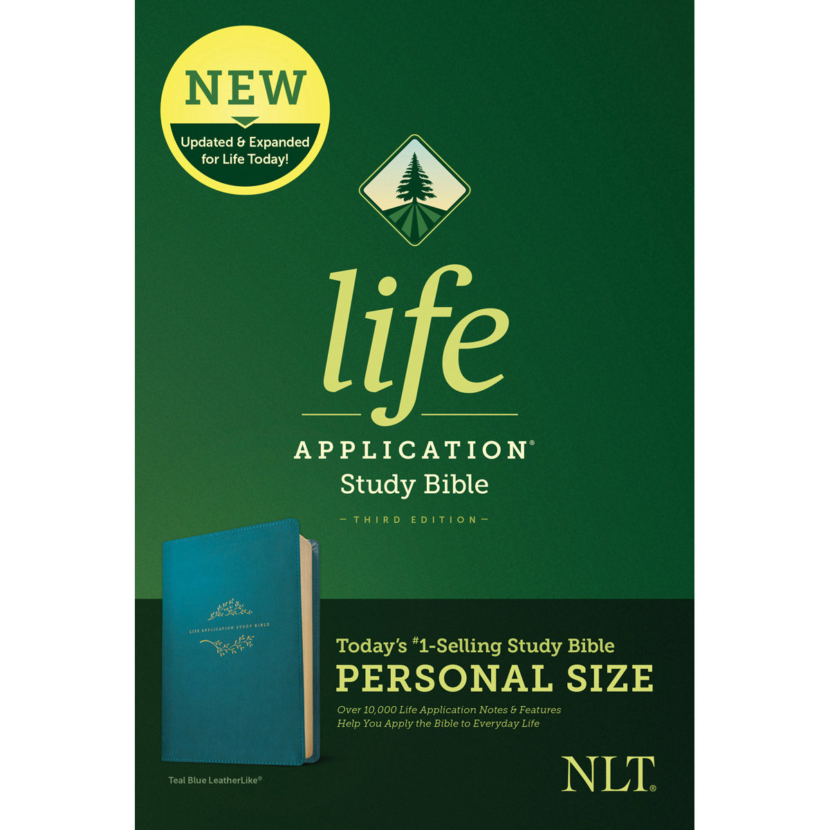 NLT Life Application Study Bible 3rd Edition P / Size Blue (Imitation Leather)