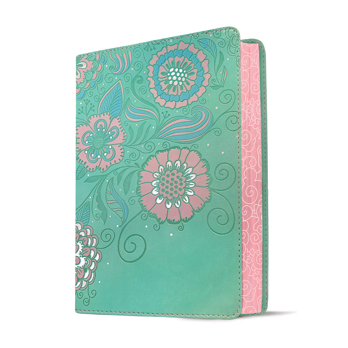 NLT Girls Life Application Study Bible Teal / Pink(Imitation Leather)