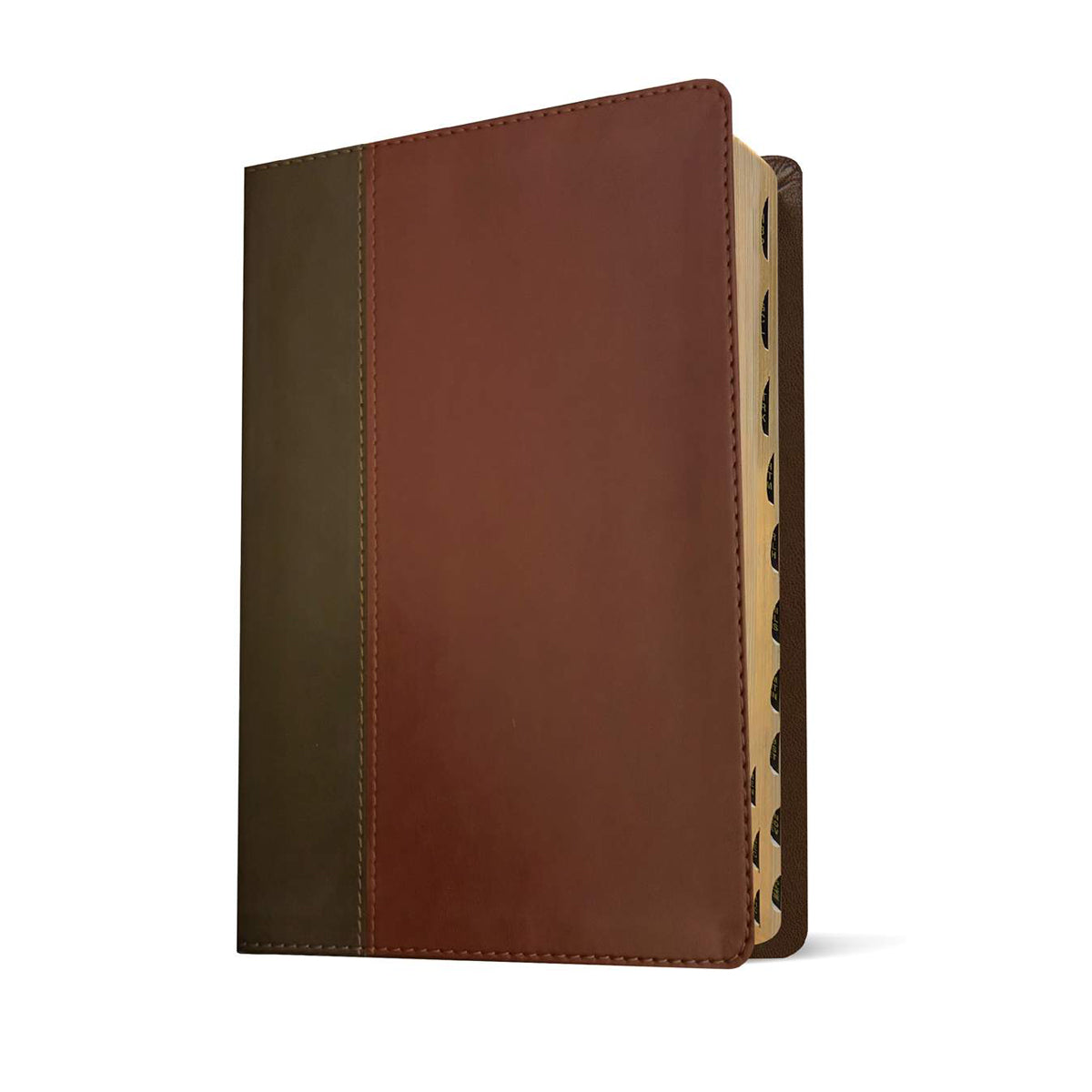 NKJV LASB 3rd Edition LP Ind Red Let Brown / Mahogany (Imitation Leather)