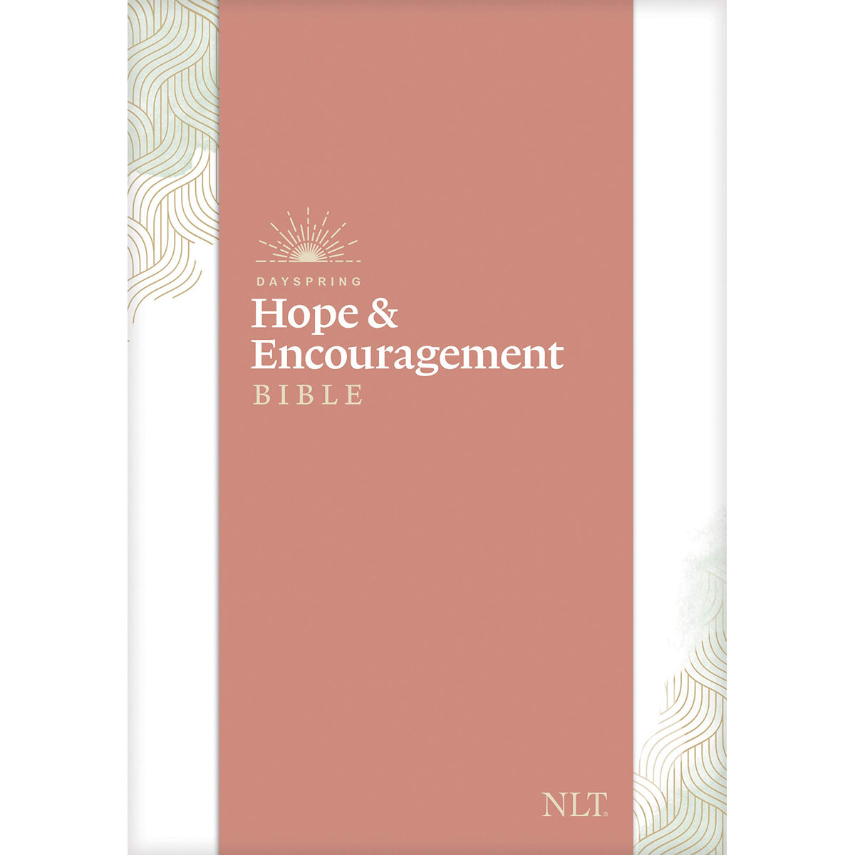 NLT DaySpring Hope & Encouragement Bible, Seafoam Green (Hardcover)