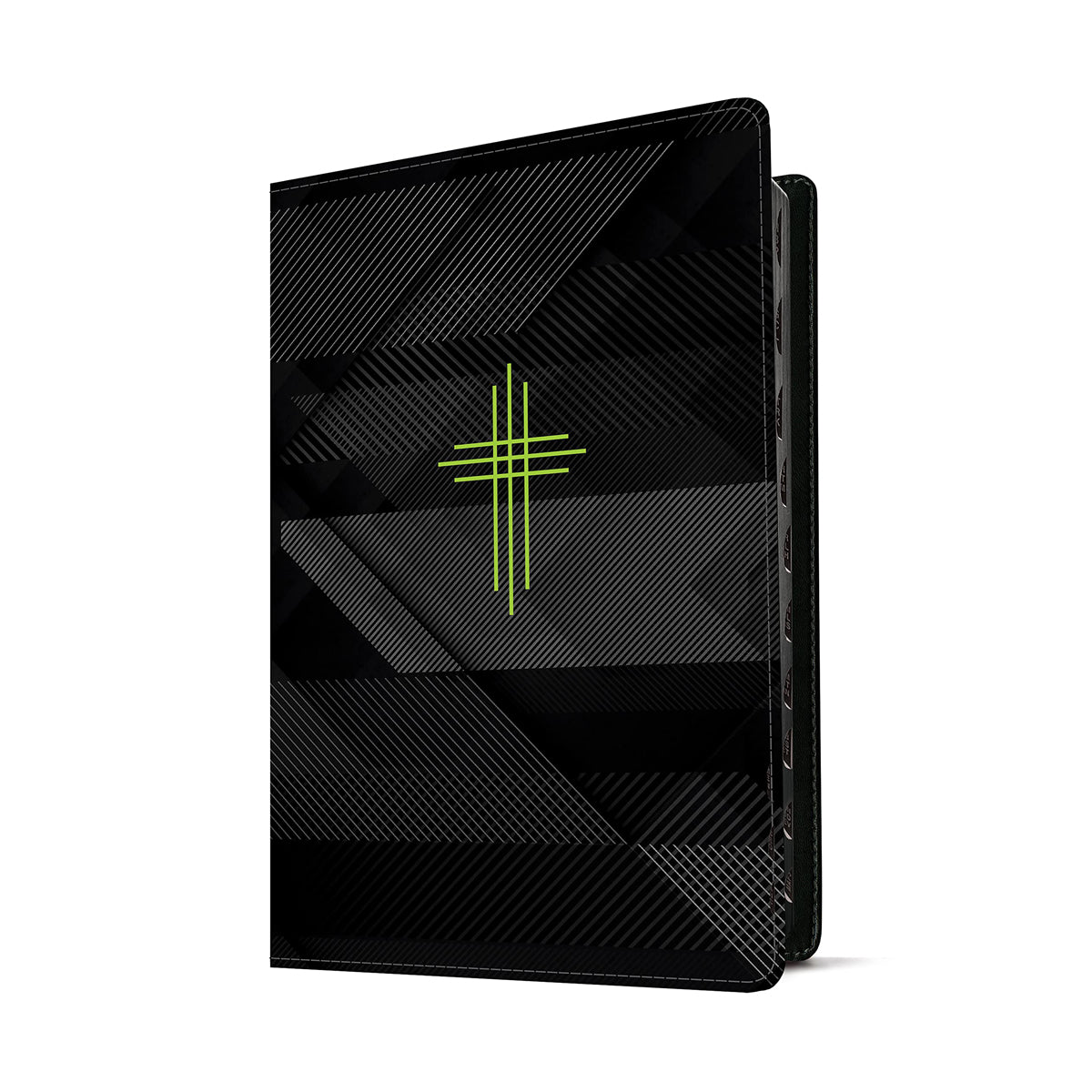 NLT Boys Life Application Study Bible, Indexed, TuTone, Neon / Black (Imitation Leather)