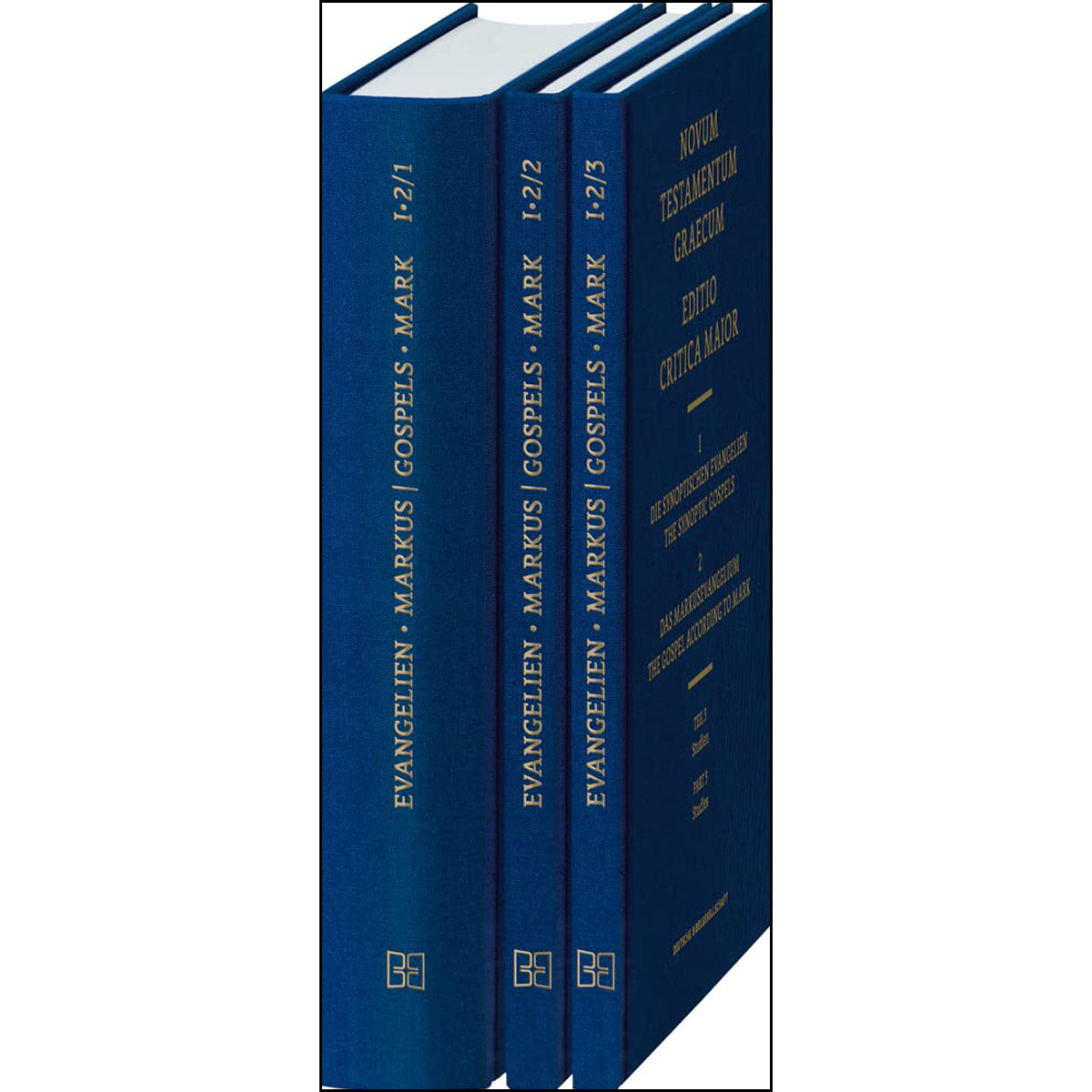 The Gospel Of Mark, Editio Critica Maior 2: Complete Set (3 Volumes)(Hardcover)