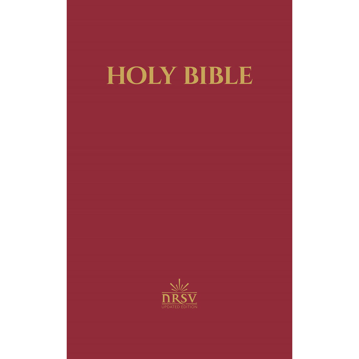 NRSV Pew Bible With Apocrypha Updated Edition, Burgundy (Hardcover)