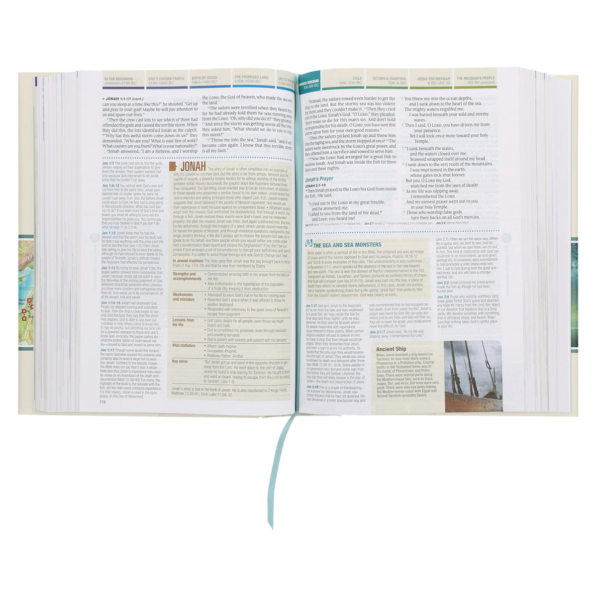 NLT Hardcover Chronological Life Application Study Bible Second Edition