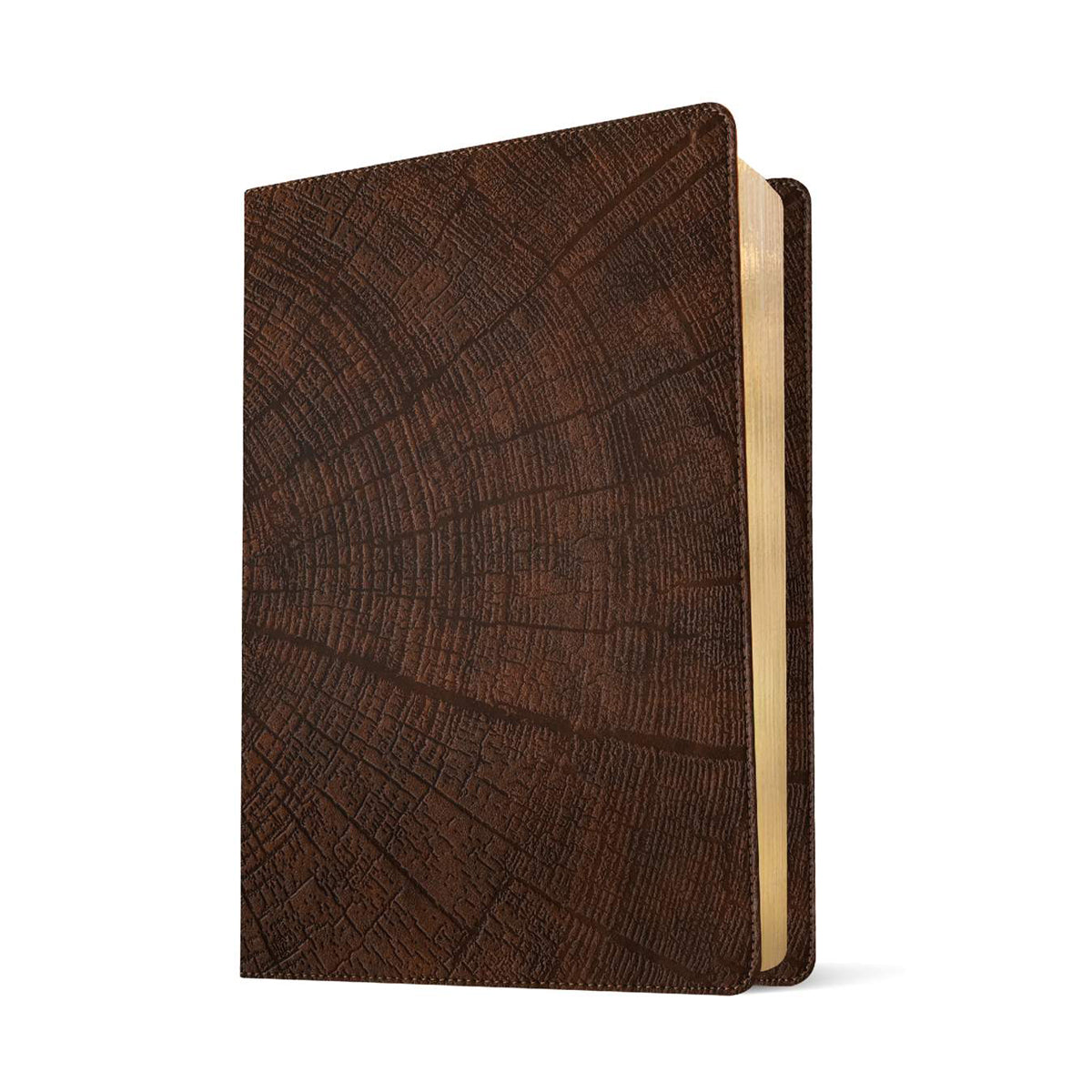 NLT Heritage Oak Brown Imitation Leather Chronological Life Application Study Bible Second Edition