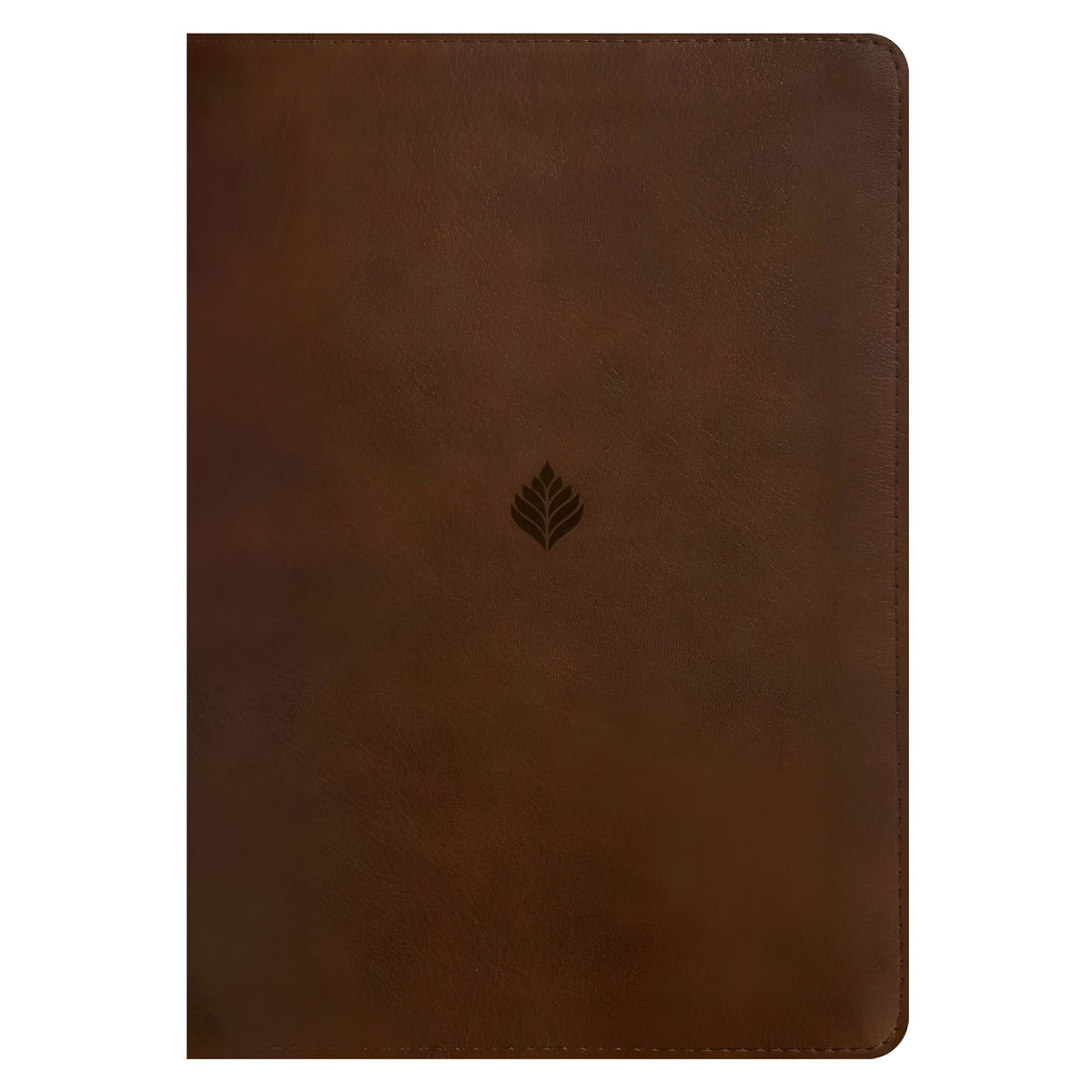 NLT Rustic Brown Leaf Imitation Leather 3rd Edition Life Application Study Bible Large Print