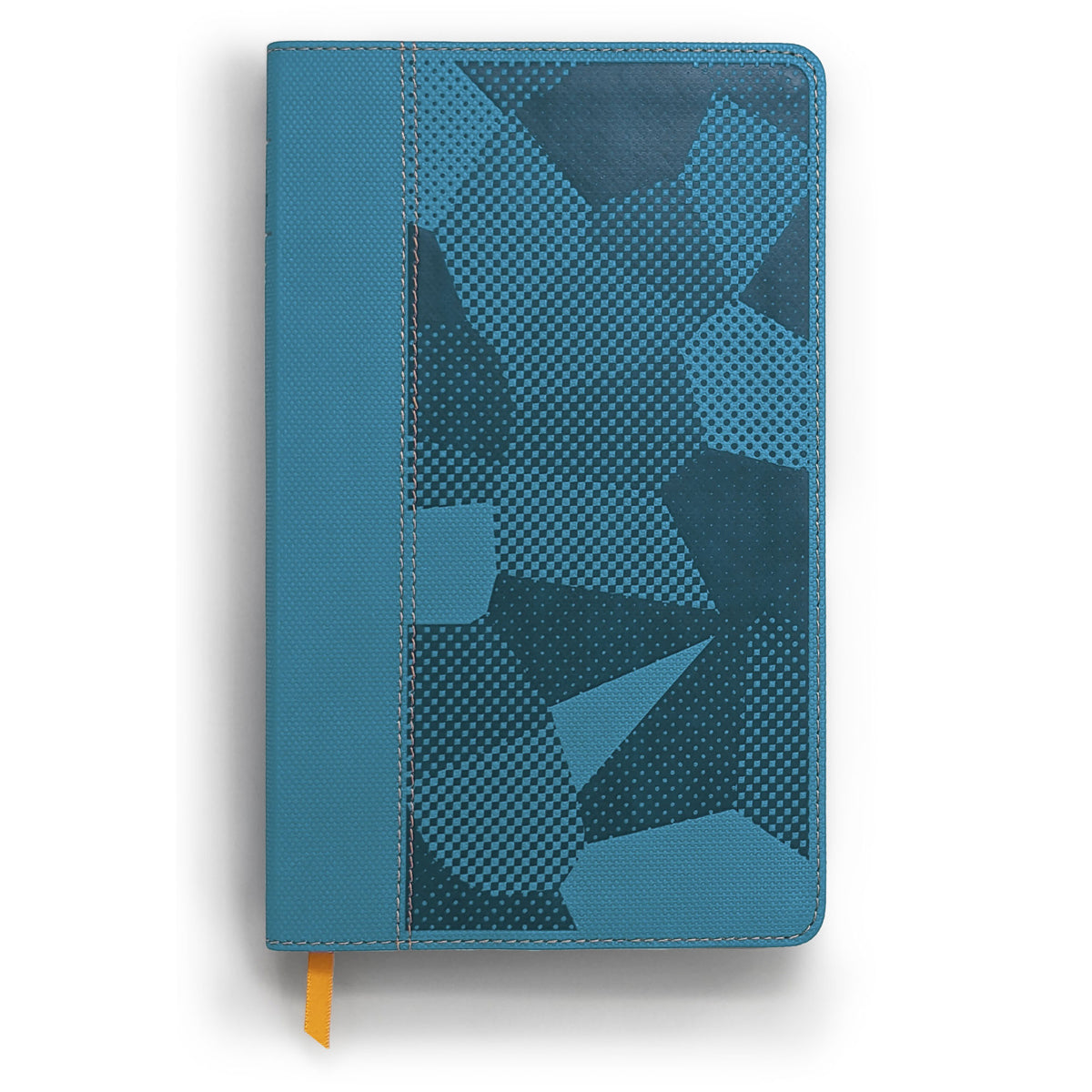 NLT Blue Camo Imitation Leather Thinline Reference Red Letter Kids Bible