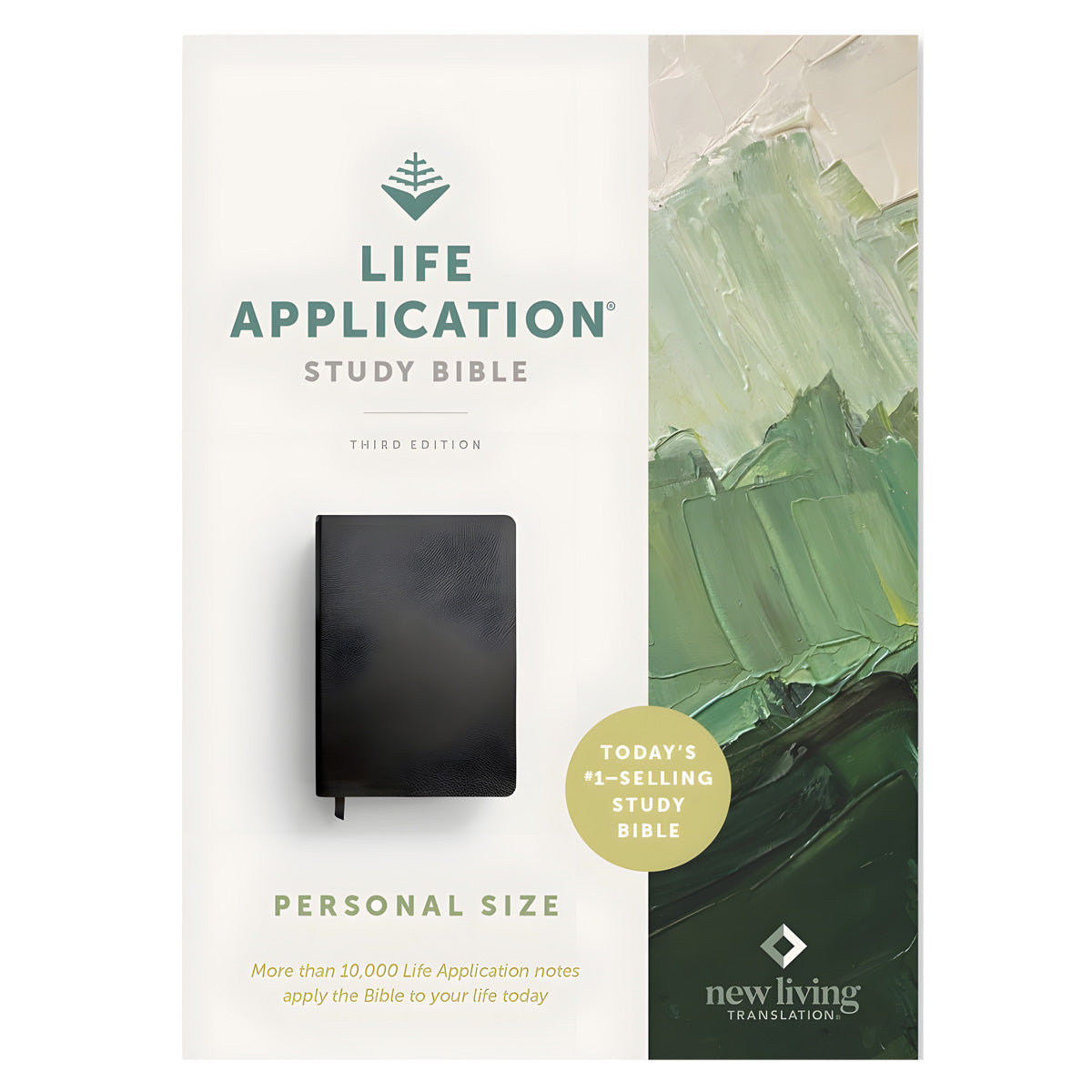 NLT Black Imitation Leather Personal Size Life Application Study Bible Third Edition