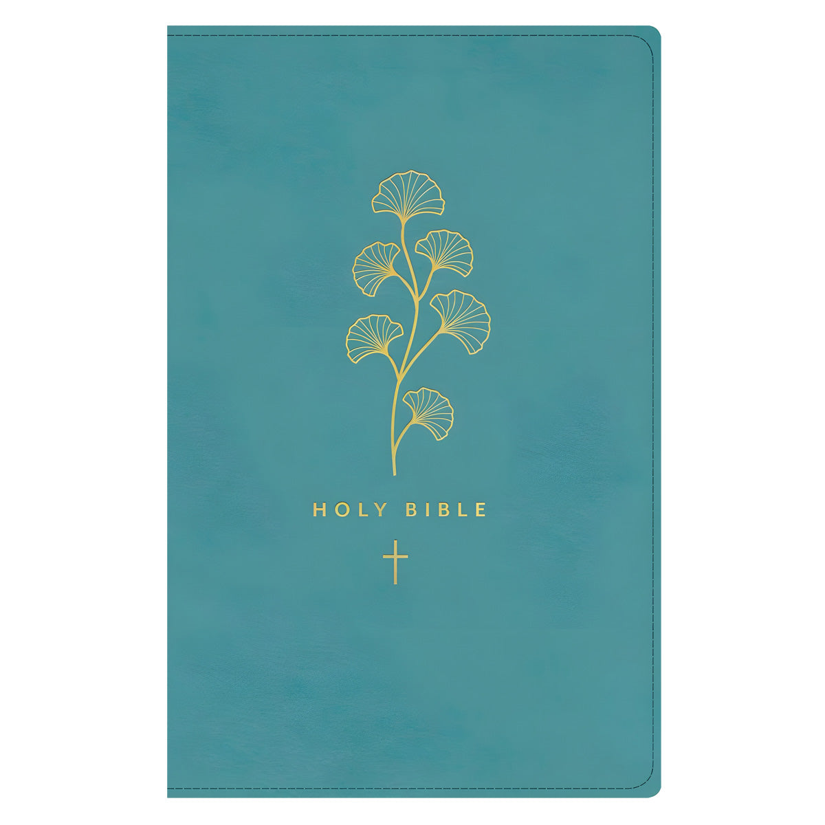 NLT Teal Imitation Leather Premium Gift Bible Red Letter