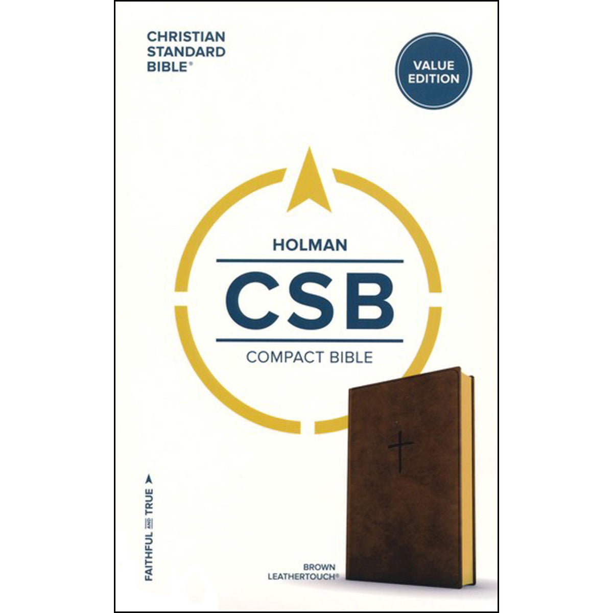 CSB Compact Bible Value Edition Brown (Imitation Leather)
