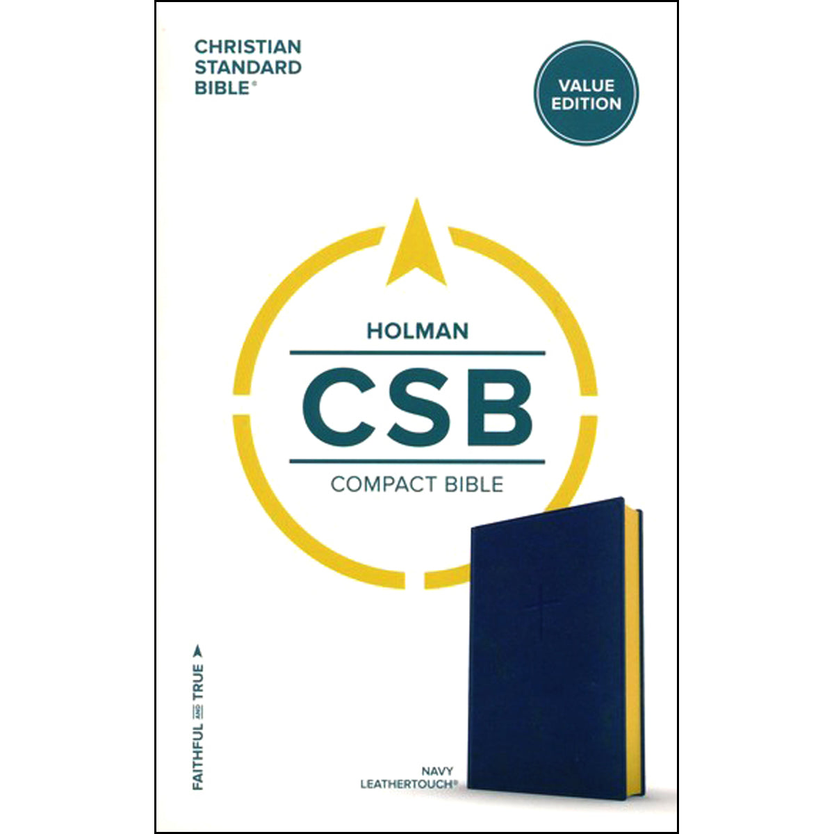 CSB Compact Bible Value Edition Navy (Imitation Leather)