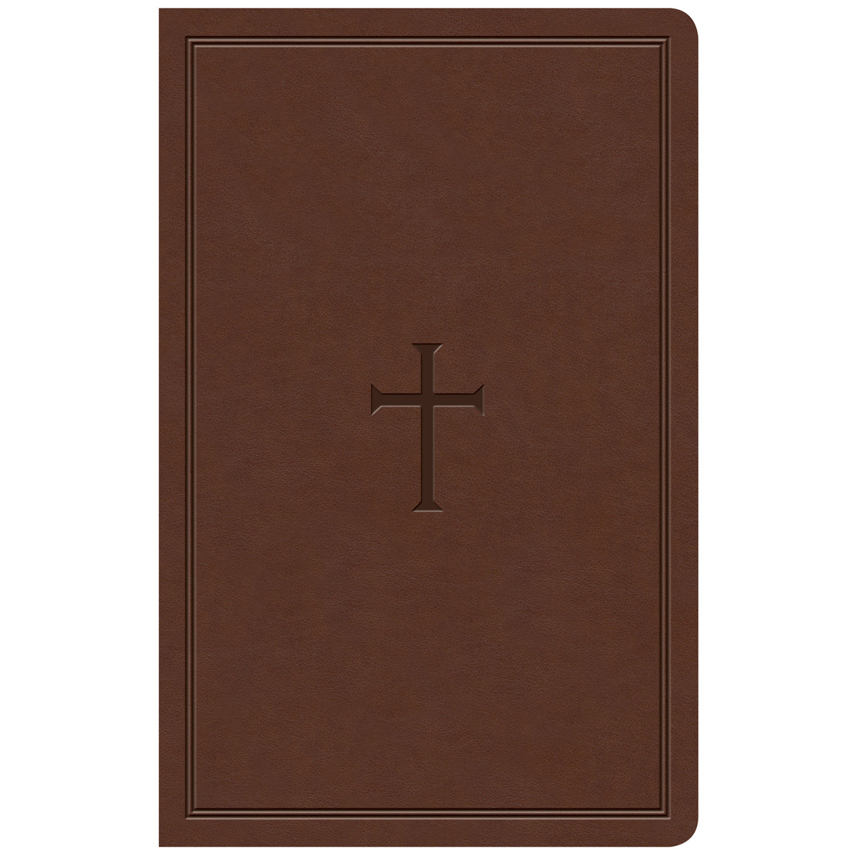 KJV Personal Size Reference Bible Large Print Brown (Imitation Leather)