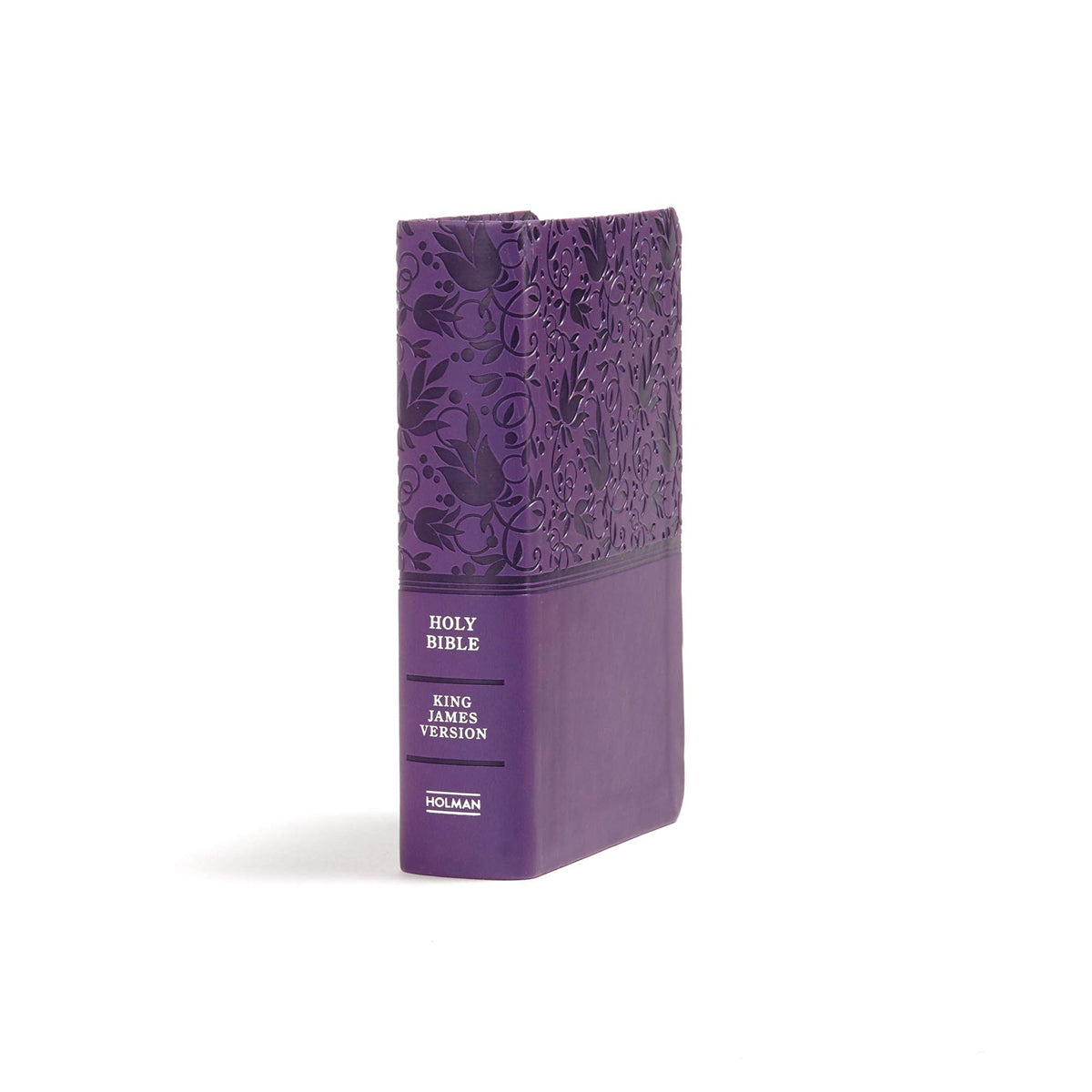 KJV Compact Reference Bible Large Print Purple (Imitation Leather)